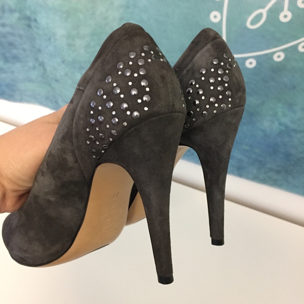 Sesto Meucci Grey Heels